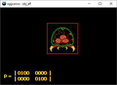 Tonc affine sprite demo