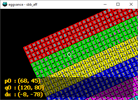 Tonc affine tiled background demo