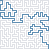 Maze solved using depth-first search